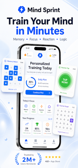 Mind Sprint brain training overview